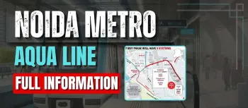 Noida Metro Aqua Line map, route & station details